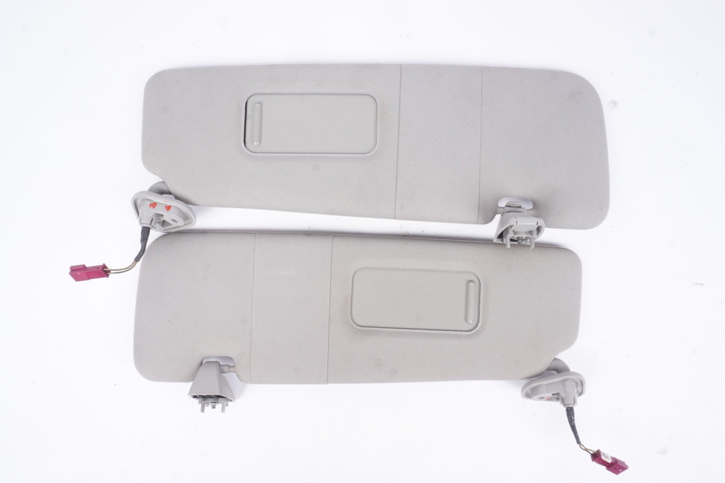 2012 - 2018 OEM BMW F06 F13 640 650 M6 LEFT AND RIGHT Side Sun Visor GRAY  SET
