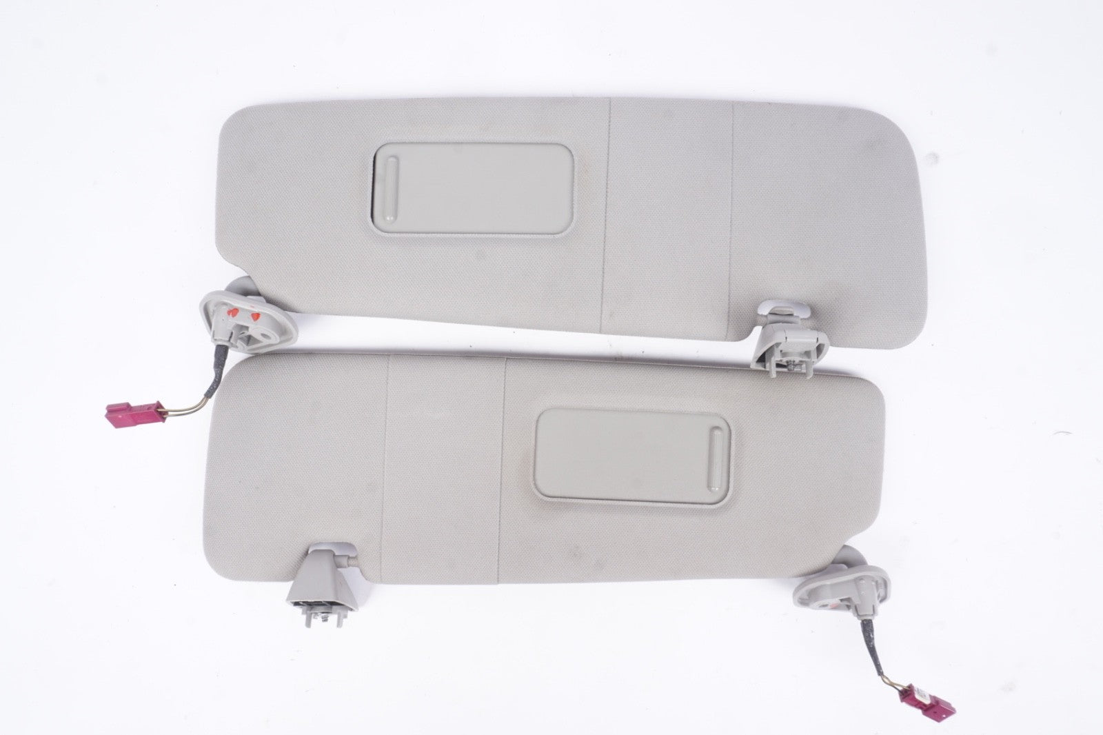 2012 - 2018 OEM BMW F06 F13 640 650 M6 LEFT AND RIGHT Side Sun Visor GRAY  SET