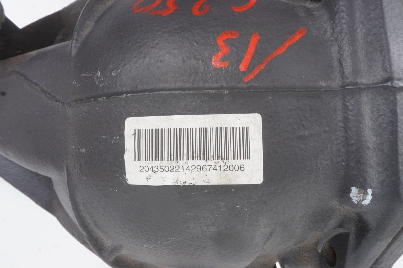 2008 - 2016 Mercedes C250 C350 Rear Differential Diff Axle Gearbox Transmission