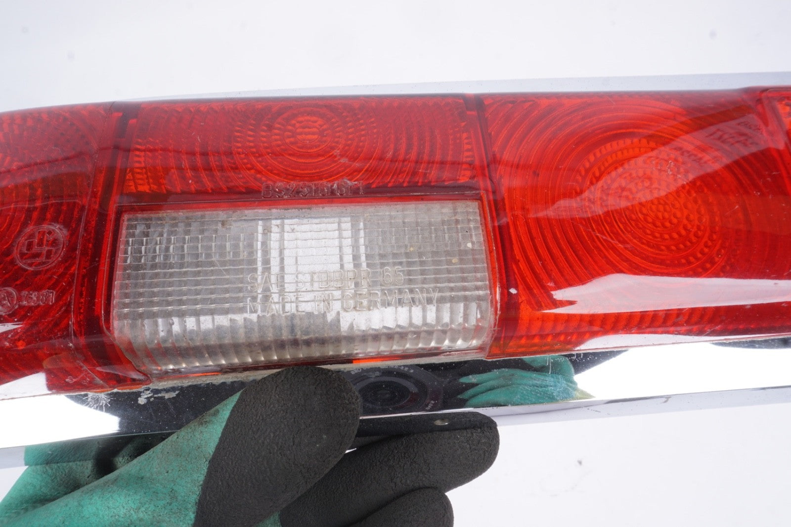 65-68 Mercedes W110 200 230 200D Rear Left Tail Light Lens 1108201566 OEM