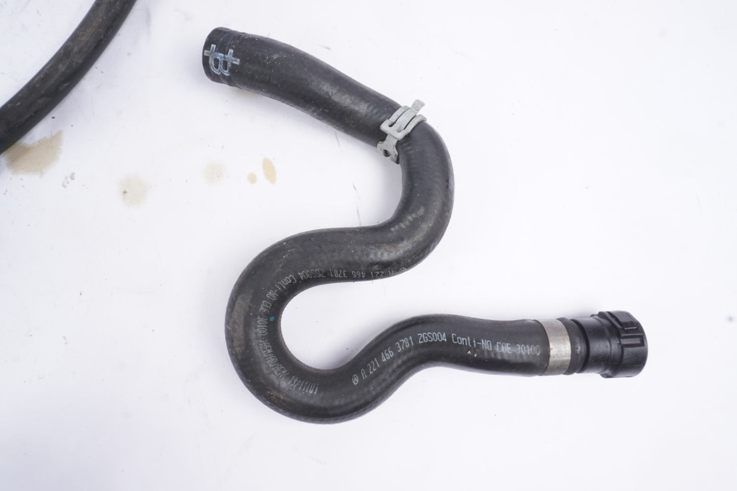 12-13 Mercedes W221 S63 AMG CL550 S550 Engine Radiator Cooling Hose Line OEM