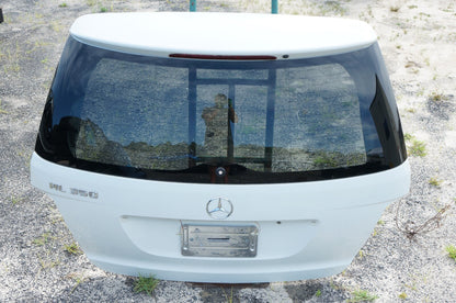 06-11 Mercedes W164 ML63 ML350 ML500 REAR TAILGATE LIFTGATE W/ GLASS SPOILER OEM