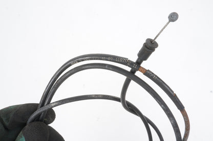 2012-18 BMW 650i 640i F13 HOOD BONNET LOCK LATCH FORWARD RELEASE CABLE LINE OEM