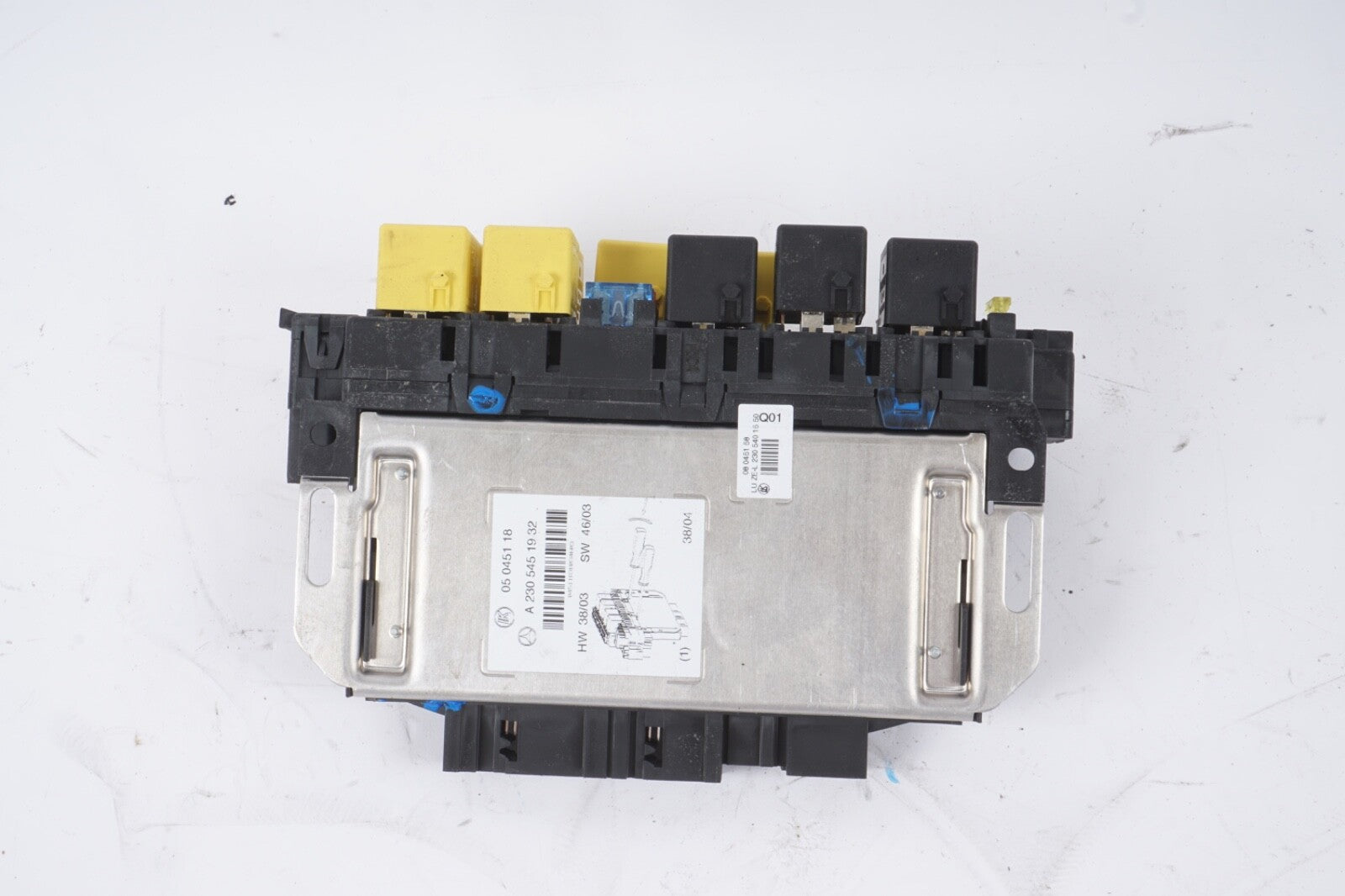 03-12 Mercedes R230 SL500 SL55 AMG Front Left SAM Fuse Box Control Module OEM