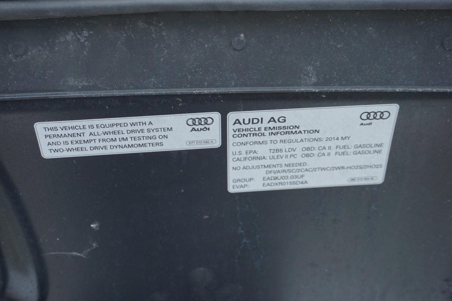 11 - 14 AUDI A8 A8L HOOD BONNET   OEM
