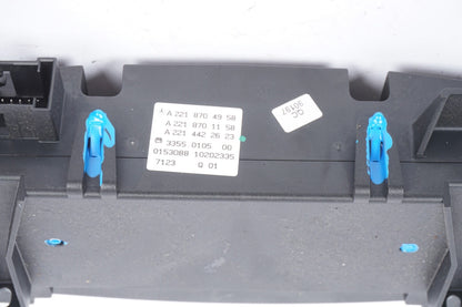 07-14 Mercedes W221 S550 CL550 A/C AC Heater Climate Control Switch OEM