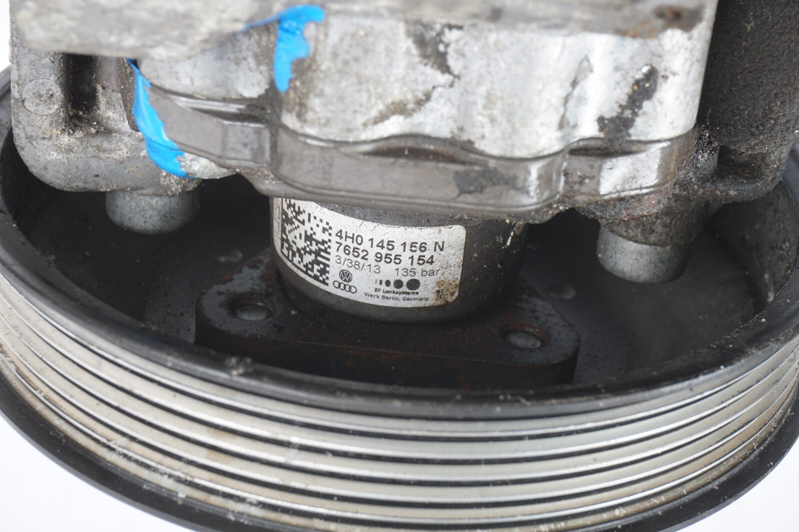 2013 - 2017 Audi A8L A8 3.0L Power Steering Pump 4H0145156N OEM