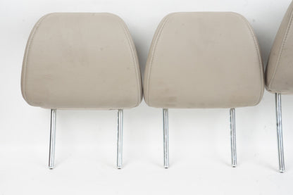 2011 - 2017 Honda Odyssey 1st and 2nd Row Leather Head Rest  Set of 4 BEIGE