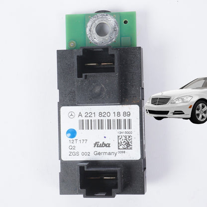 07-14 Mercedes W221 S550 Parasitic Stopper Antenna Module 2218201889 OEM
