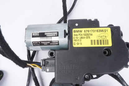 2011 - 2017 BMW F25 X3 XDrive35 Inalfa Sunroof Sun Roof Motor Front OEM