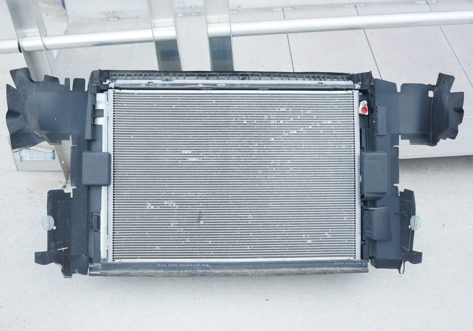 2017 - 2020 Mercedes-Benz R231 SL450 A/C Condenser Transmission Cooler Radiator