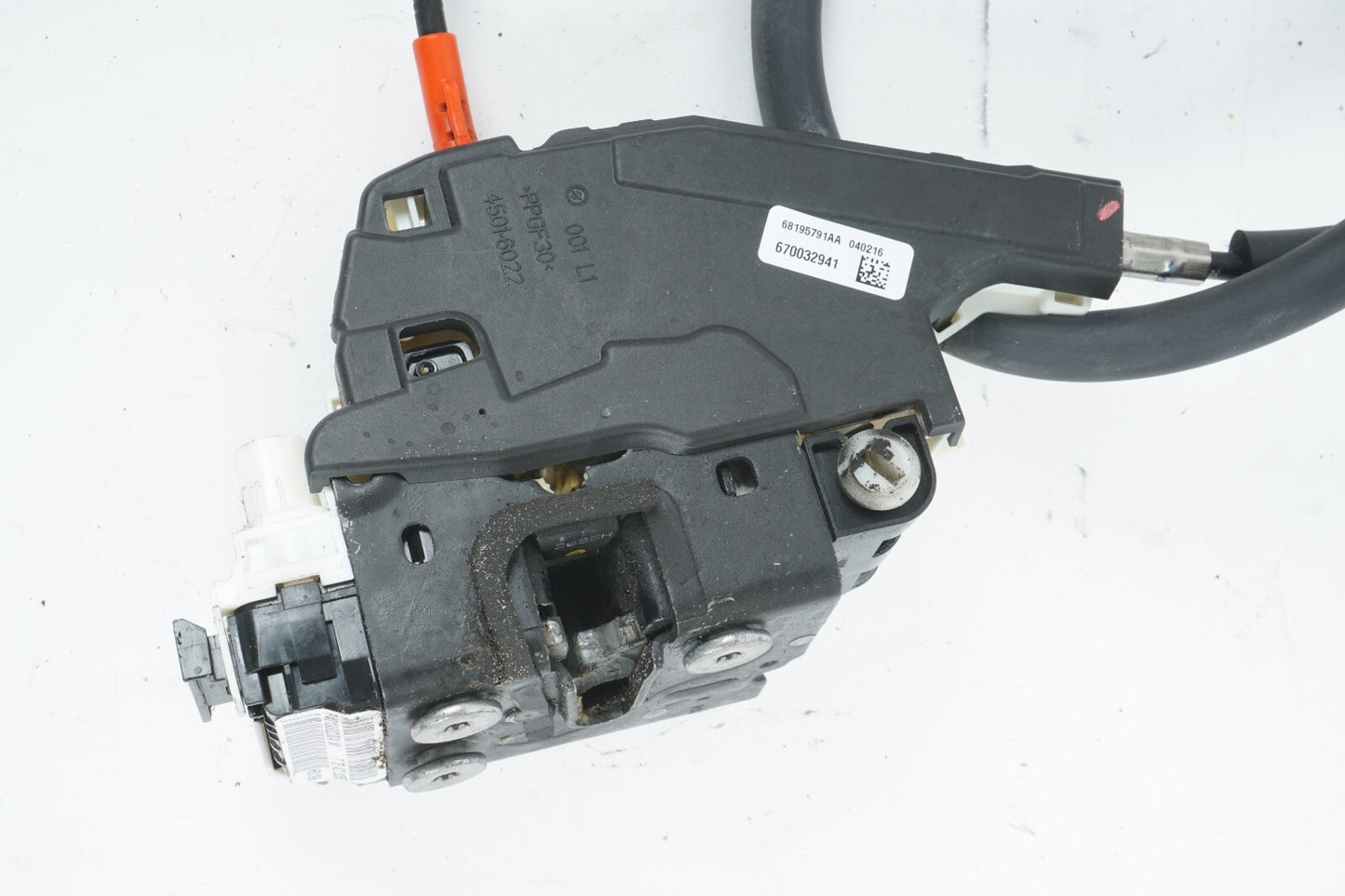 14 - 20 MASERATI QUATTROPORTE REAR LEFT DRIVER SIDE DOOR LOCK ACTUATOR OEM