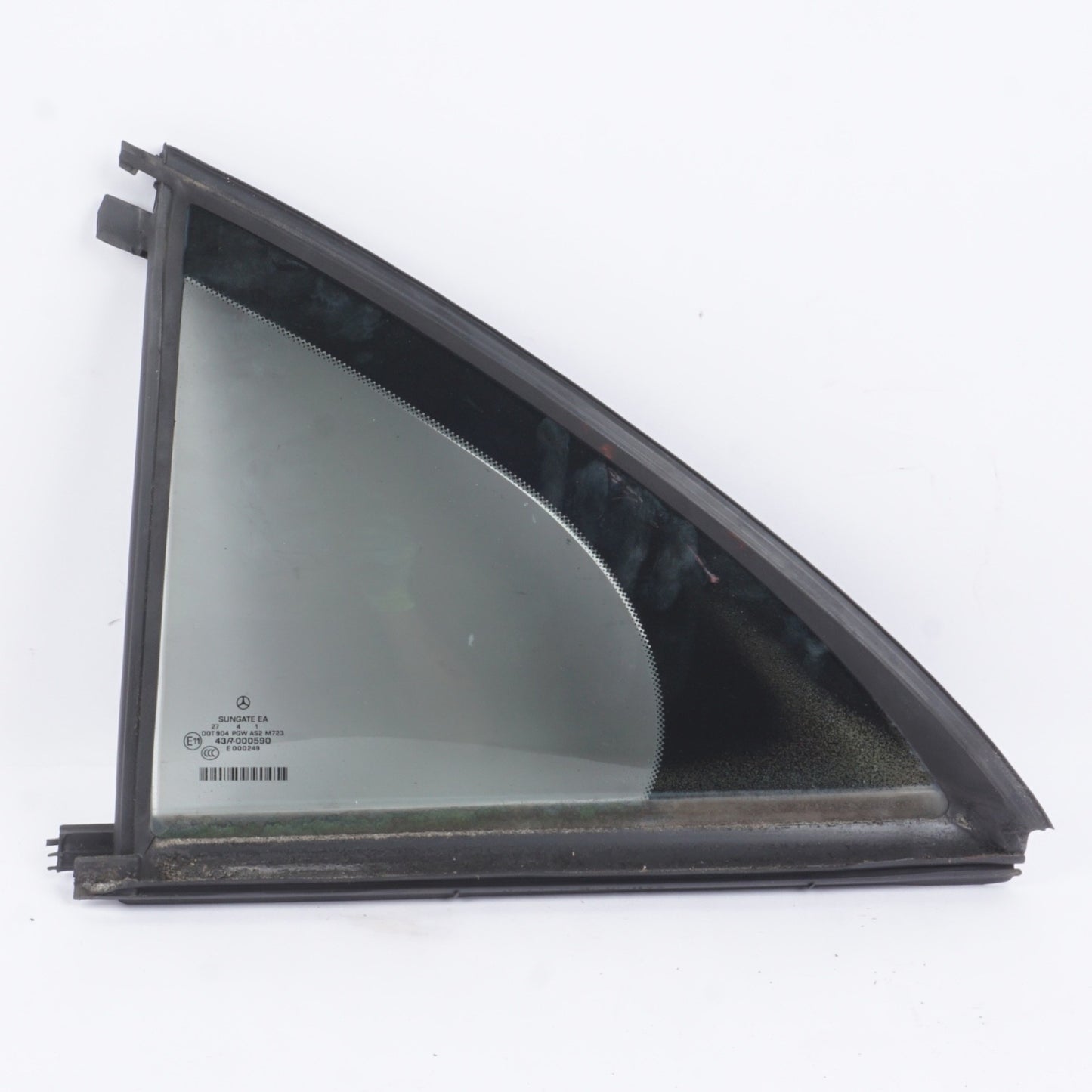 07-13 Mercedes W221 S450 S550 Rear Left Side Quarter Door Window Auto Glass OEM