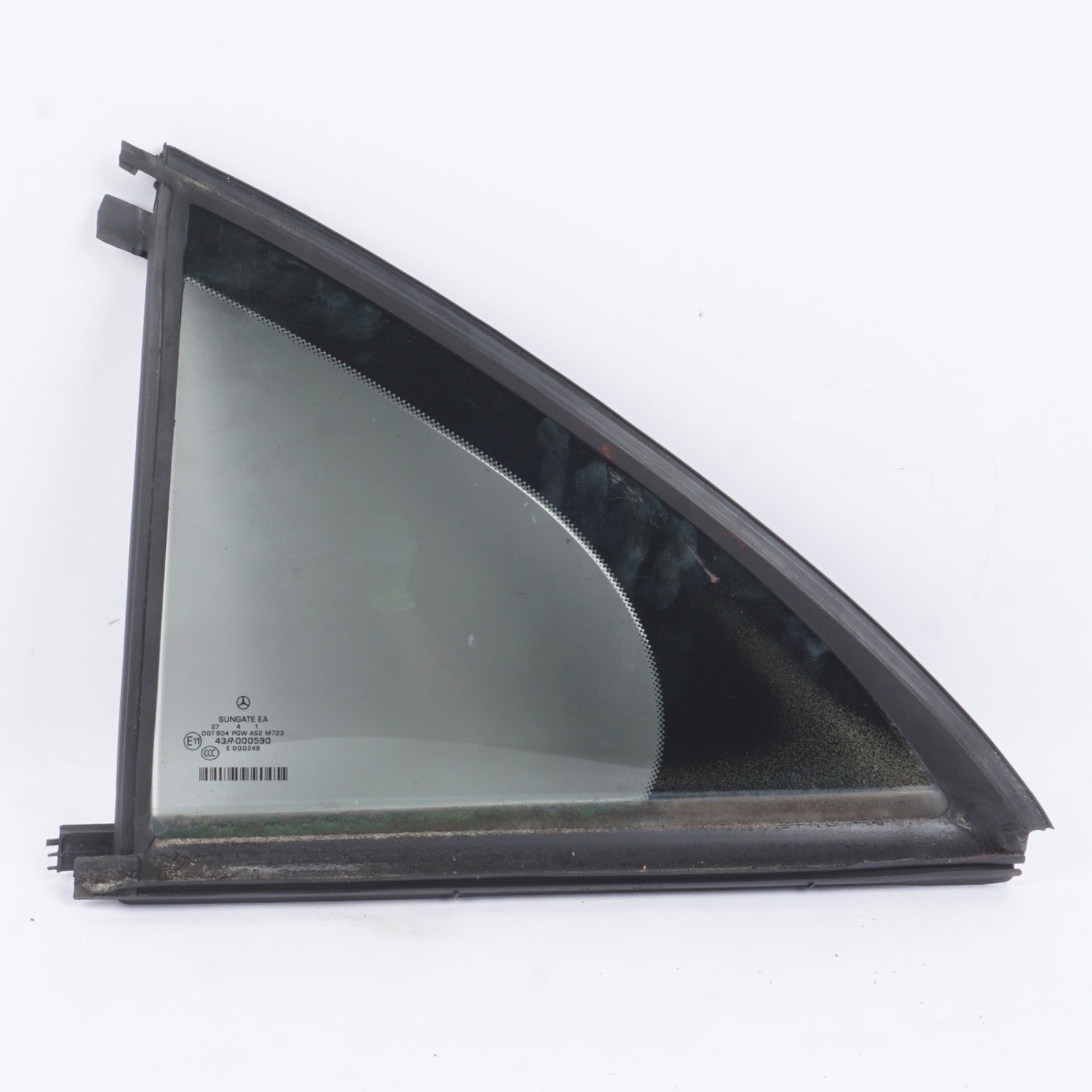 07-13 Mercedes W221 S450 S550 Rear Left Side Quarter Door Window Auto Glass OEM