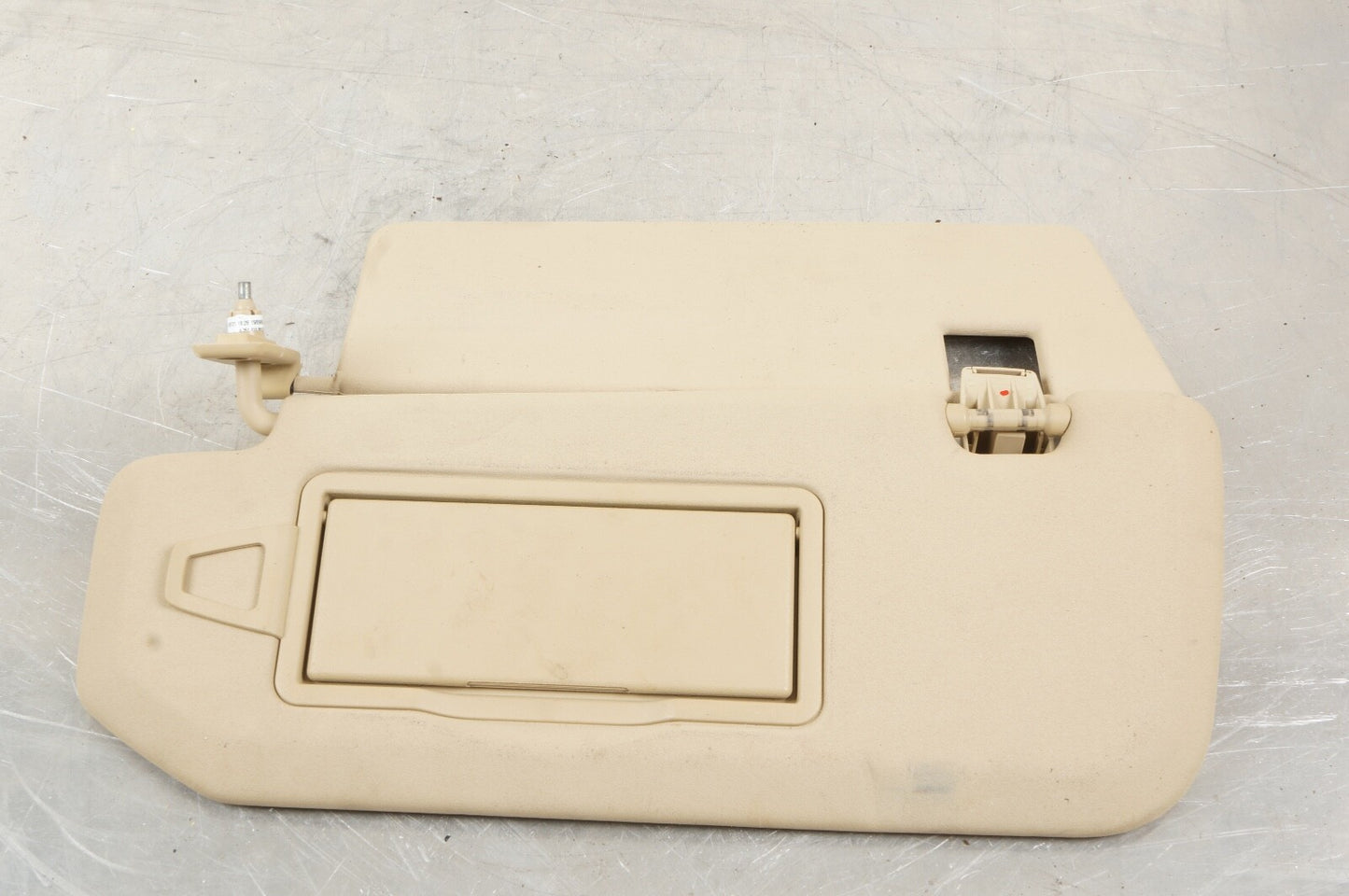 09-13 Mercedes W251 R350 R320 Front Left Side Sun Visor Sun Shade Beige OEM