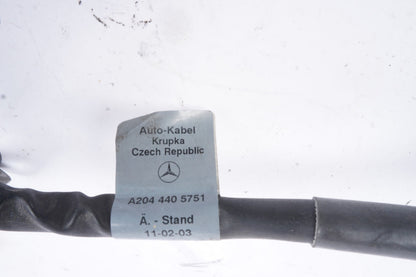 12-16 MERCEDES-BENZ C207 E350 BATTERY STARTER ALTERNATOR CABLE WIRE HARNESS OEM