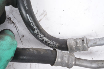 14-17 Mercedes S550e W222 3.0L Transmission Oil Cooler Hose Pipe Line OEM