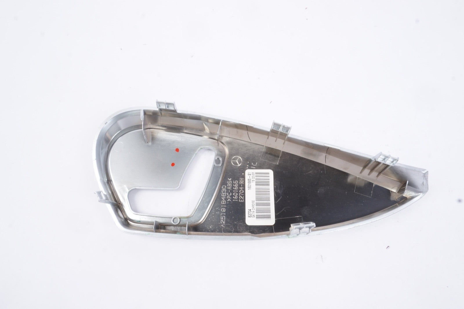 06-12 Mercedes ML350 W164 OEM Front Right Pass Seat Switch Trim Cover Bezel