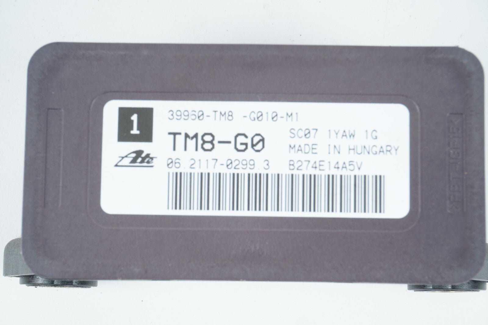 11-17 HONDA ODYSSEY YAW RATE SENSOR CONTROL MODULE UNIT OEM