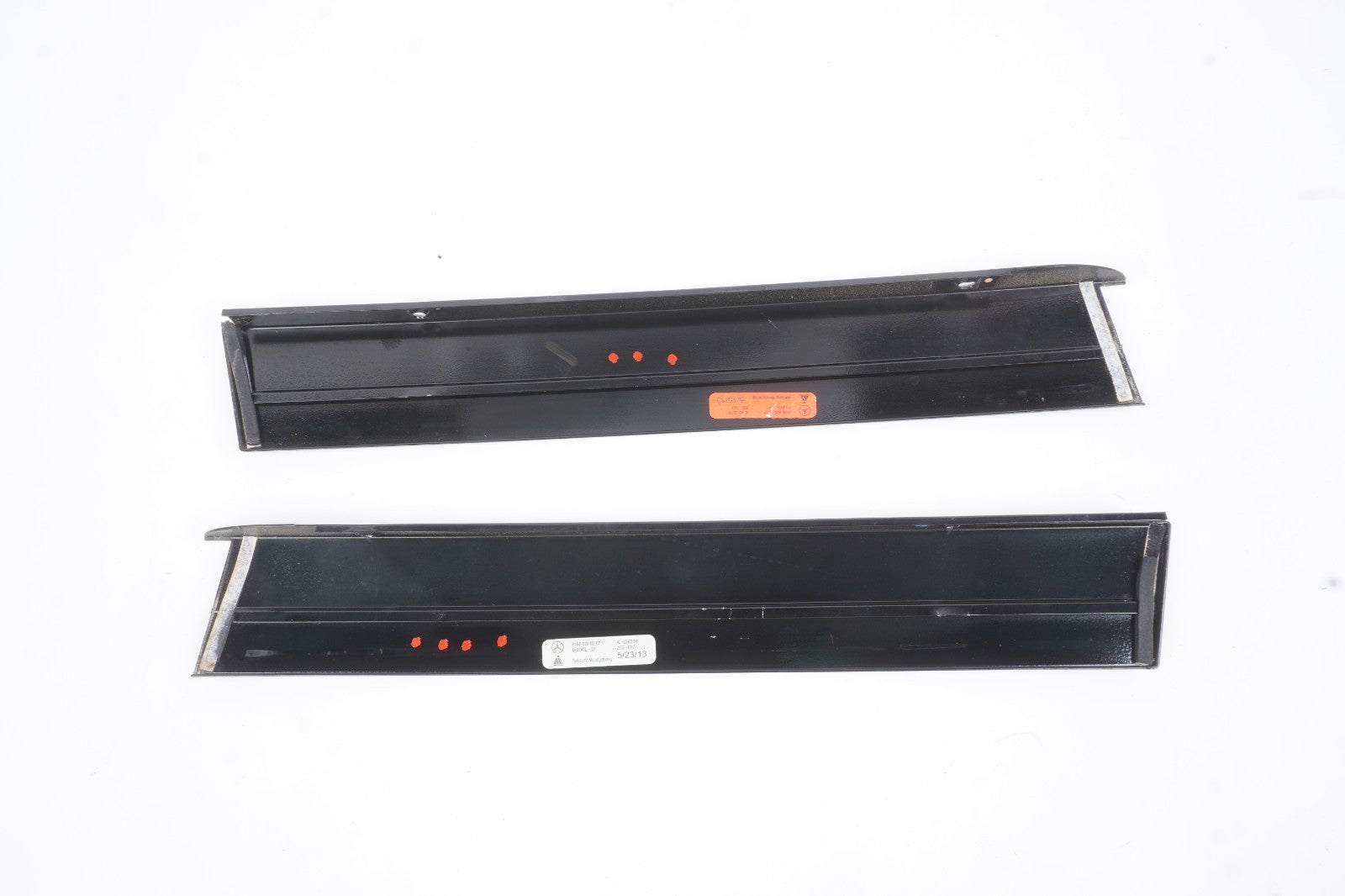 13-16 Mercedes GL450 GL550 GL350 Rear Left & Right Quarter C Pillar Molding  OEM