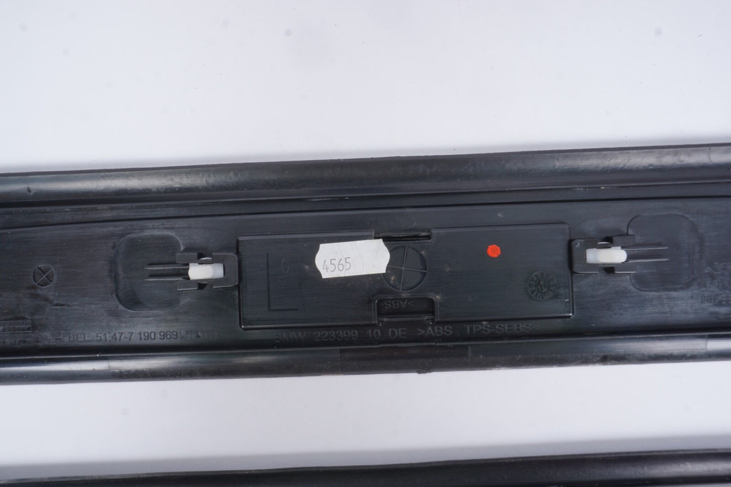 10-15 OEM BMW F02 740 750 Door Sill Plate Molding Trim M SPORT Left Right SET