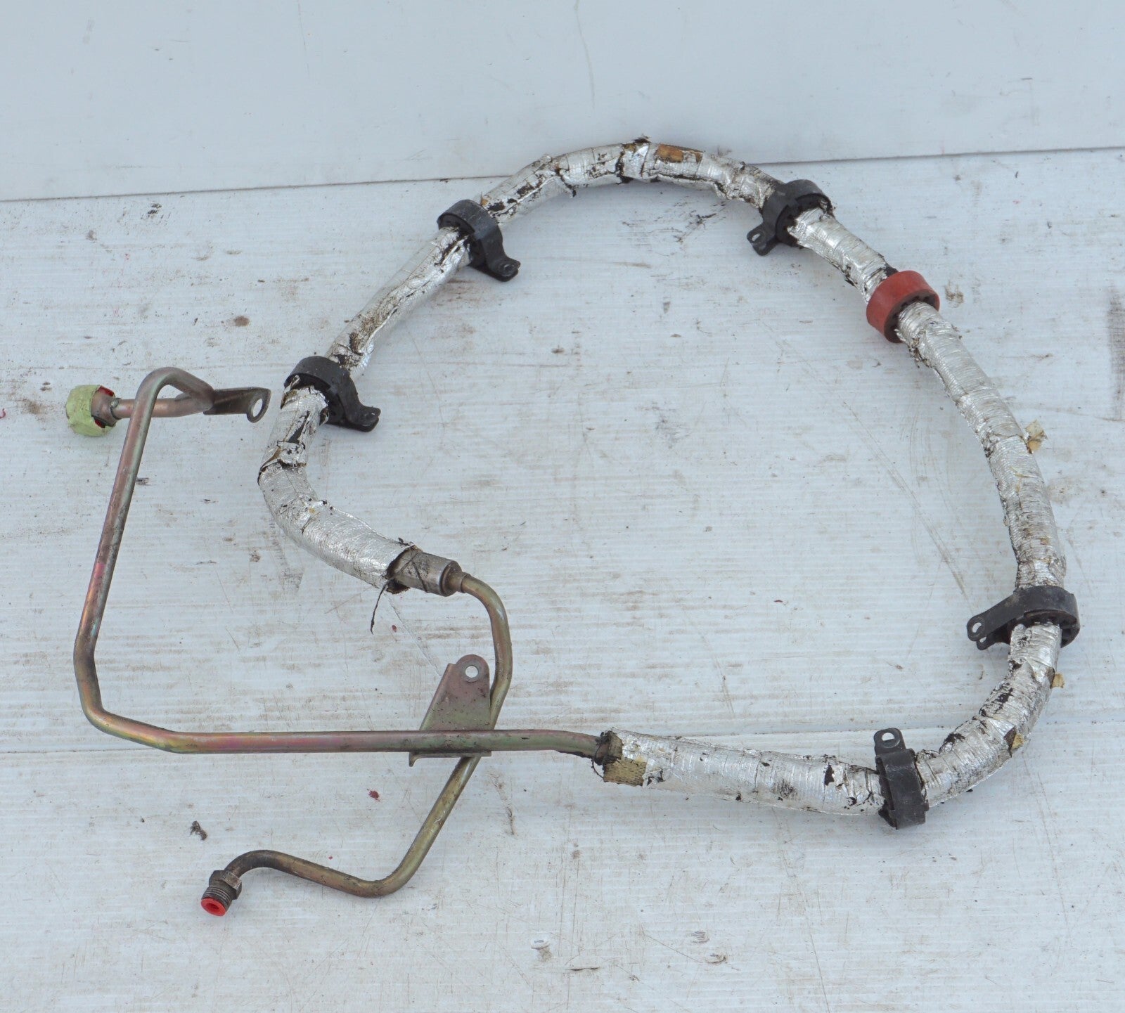 03-06 Mercedes SL500 Power Steering Cooling Hose Pipe Line 2303203153   OEM