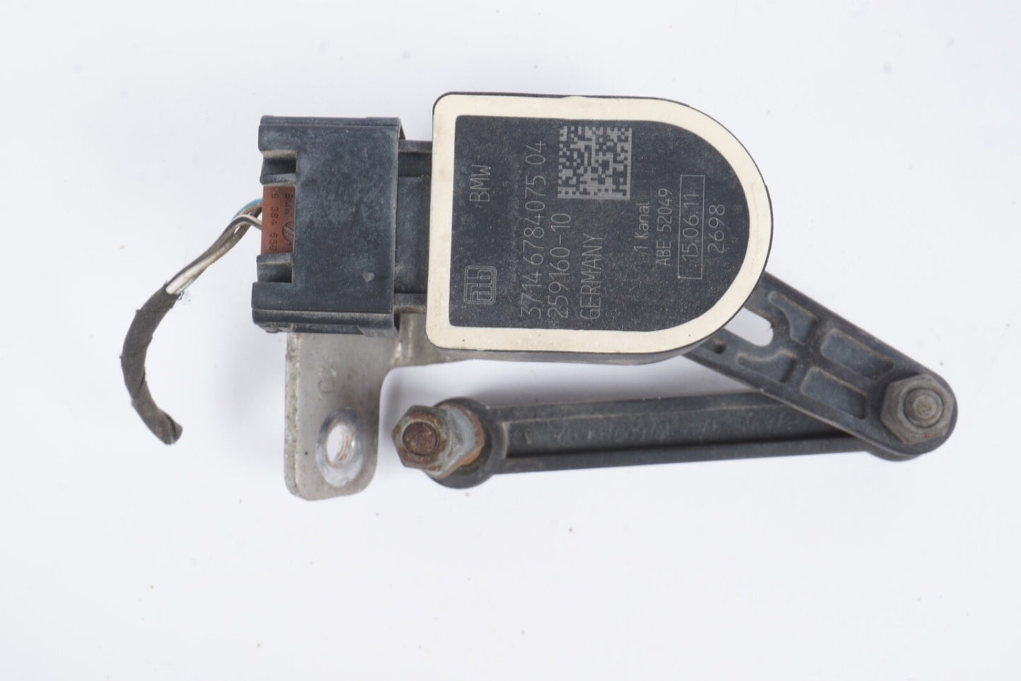 2009 - 2015 BMW 750I FRONT REAR LEFT RIGHT SIDE HEIGHT LEVER SENSOR OEM SET OF 4