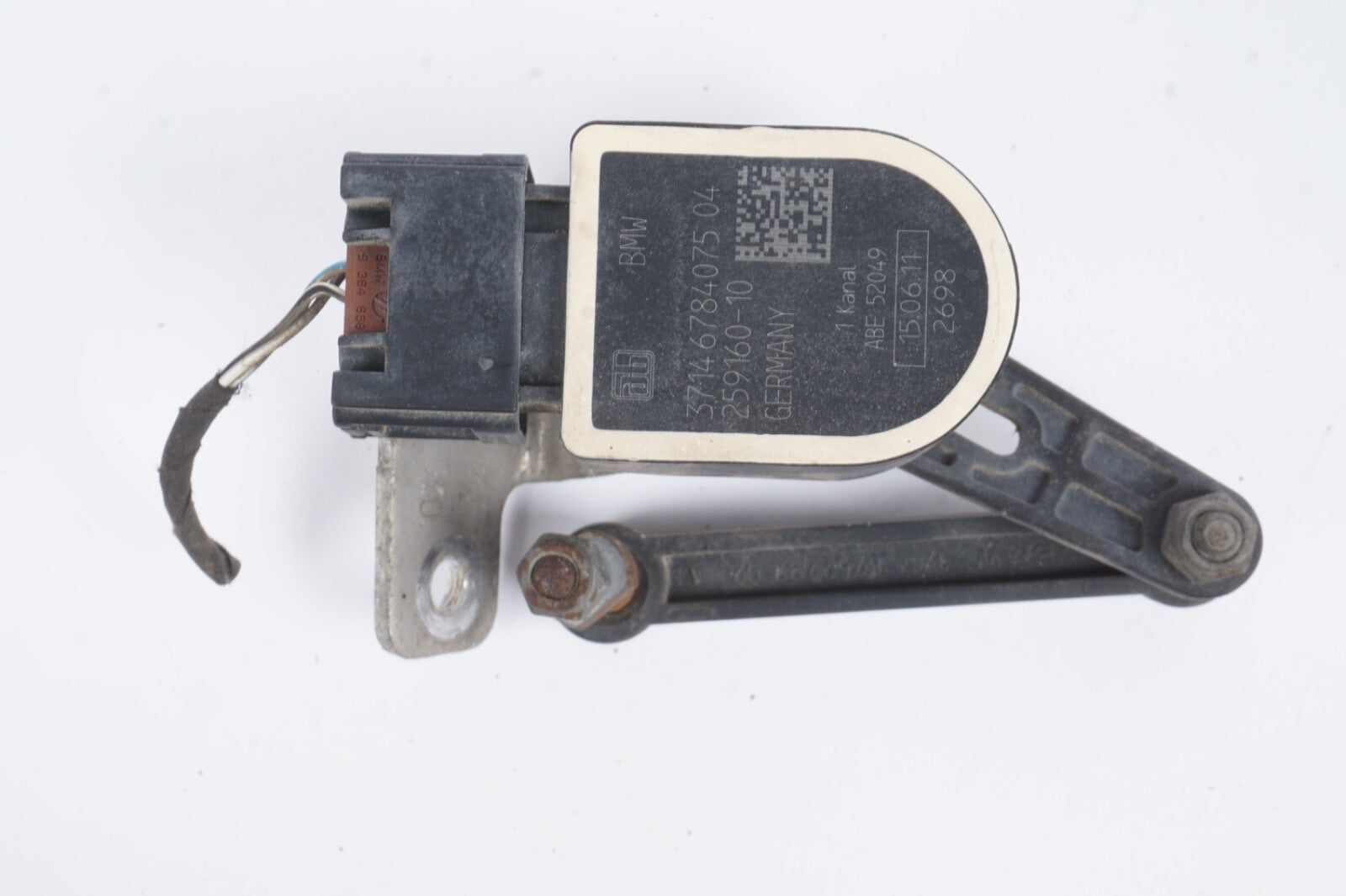 2009 - 2015 BMW 750I FRONT REAR LEFT RIGHT SIDE HEIGHT LEVER SENSOR OEM SET OF 4