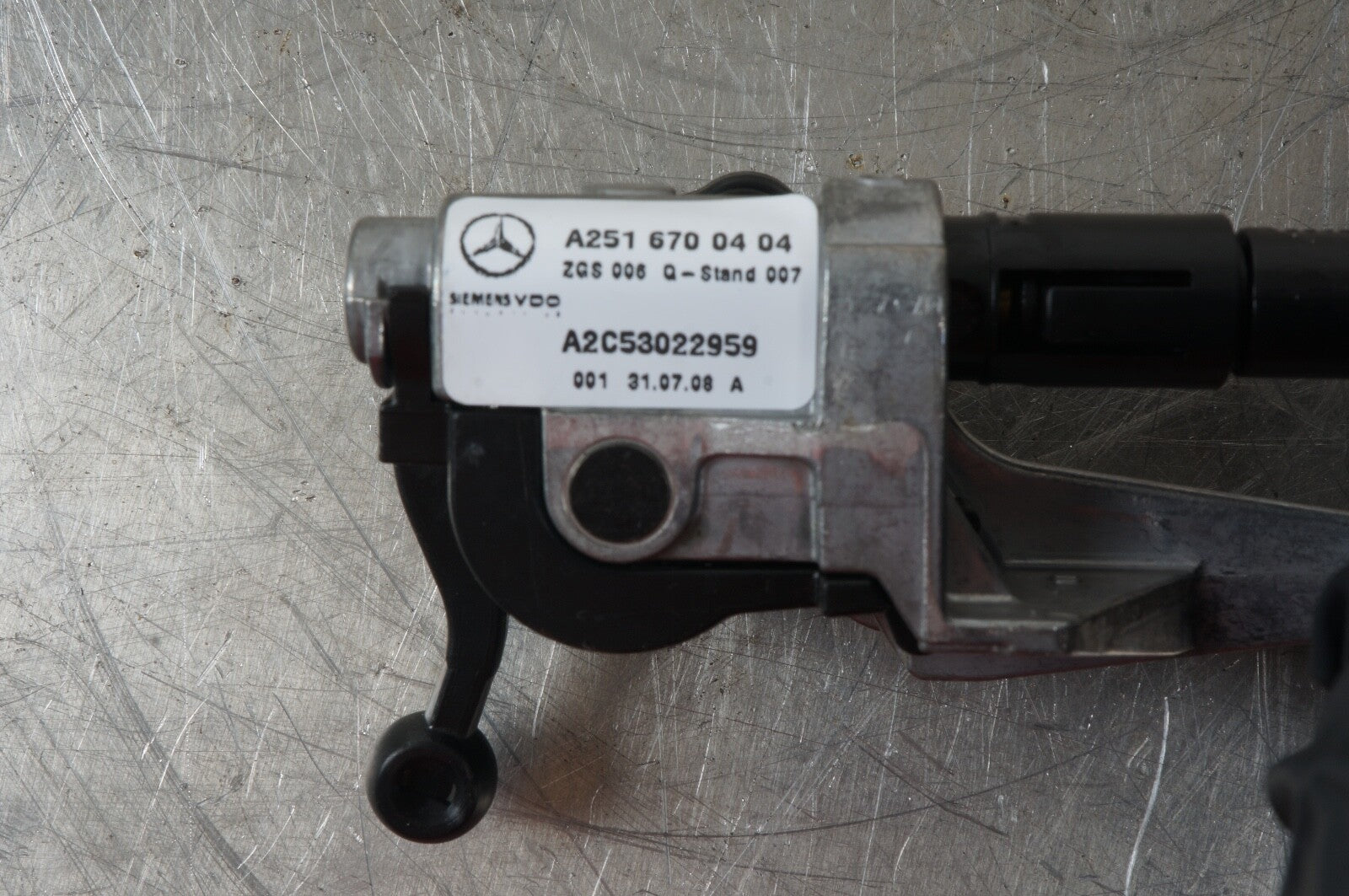 06-12 MERCEDES W251 R-CLASS REAR RIGHT QUARTER WINDOW MOTOR ACTUATOR OEM