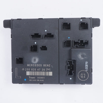 03-08 Mercedes R230 SL500 SL55 AMG Front Left Driver Door Control Module OEM