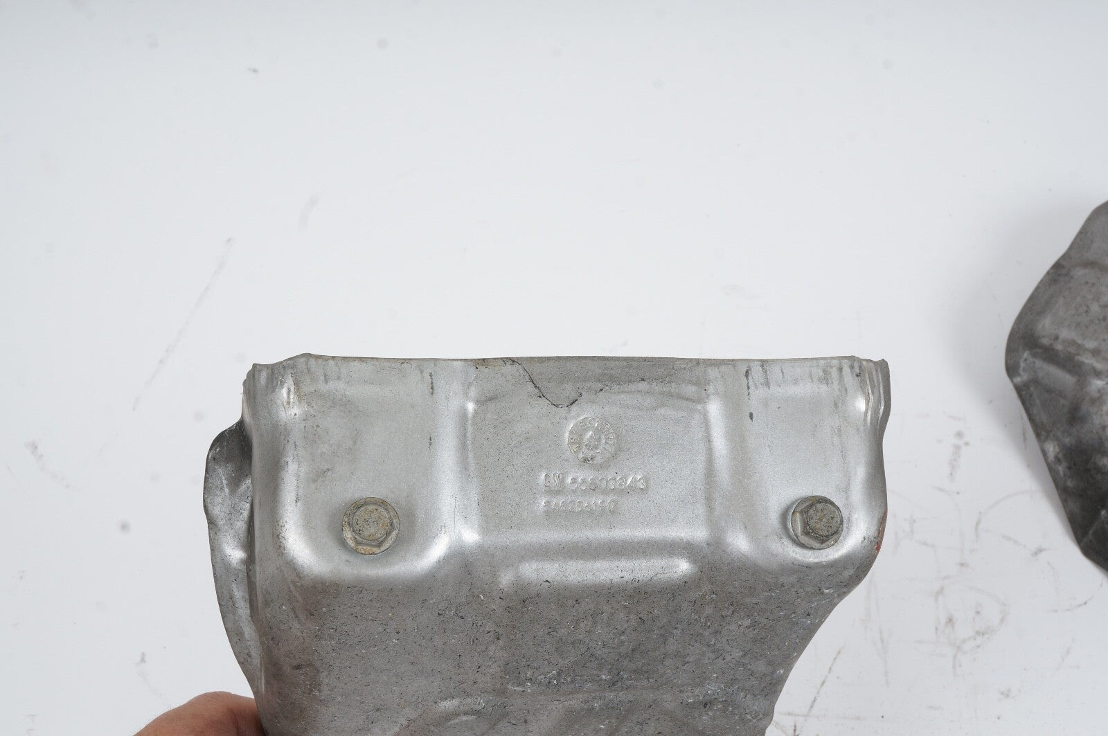 2020-2023 CADILLAC CT4 2.0L ENGINE TURBOCHARGER HEAT SHIELD PLATE COVER OEM PAIR