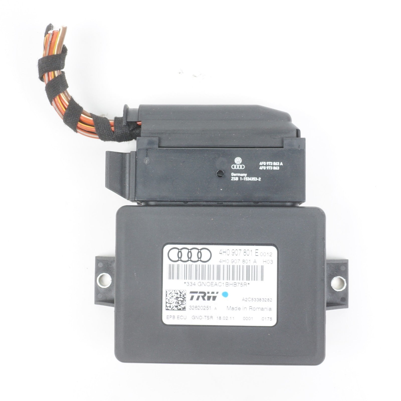 2011-2017 Audi D4 A8 A8L Electronic Parking Brake Control Module 4H0907801E OEM