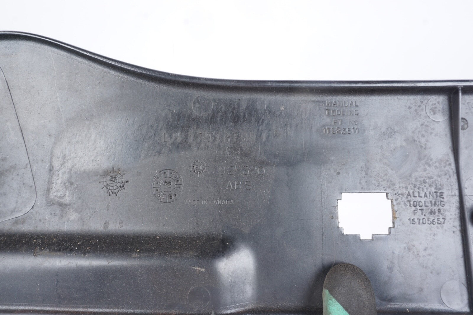 1993 Cadillac Allante FRONT LEFT DRIVER SEAT SIDE COVER