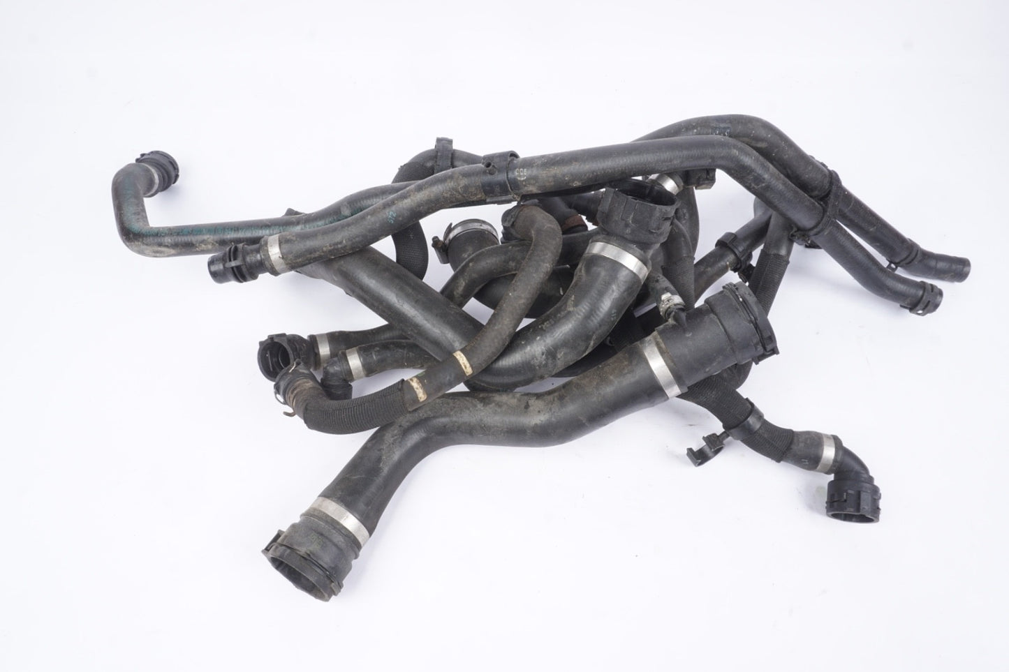 12-16 BMW F30 328i 428i 2.0L V4 Petrol Water Coolant Hose Pipe SET