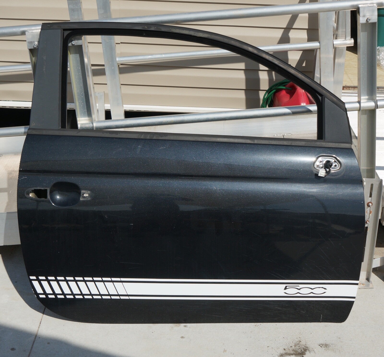 2012 - 2017 FIAT 500 FRONT RIGHT PASSENGER SIDE DOOR SHELL OEM