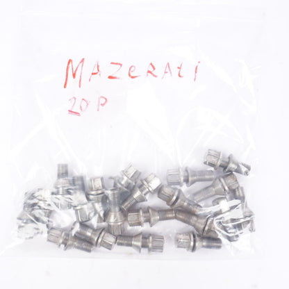 2014 - 2019 MASERATI GHIBLI WHEEL RIM LUG NUT BOLT SET X20 OEM