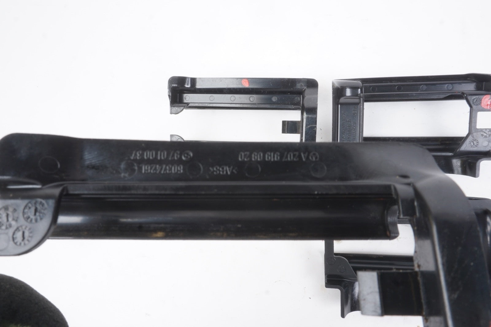 2010 - 2017 Mercedes E350 Coupe Front Left Driver Seat Track Rail Cover 4Pcs OEM