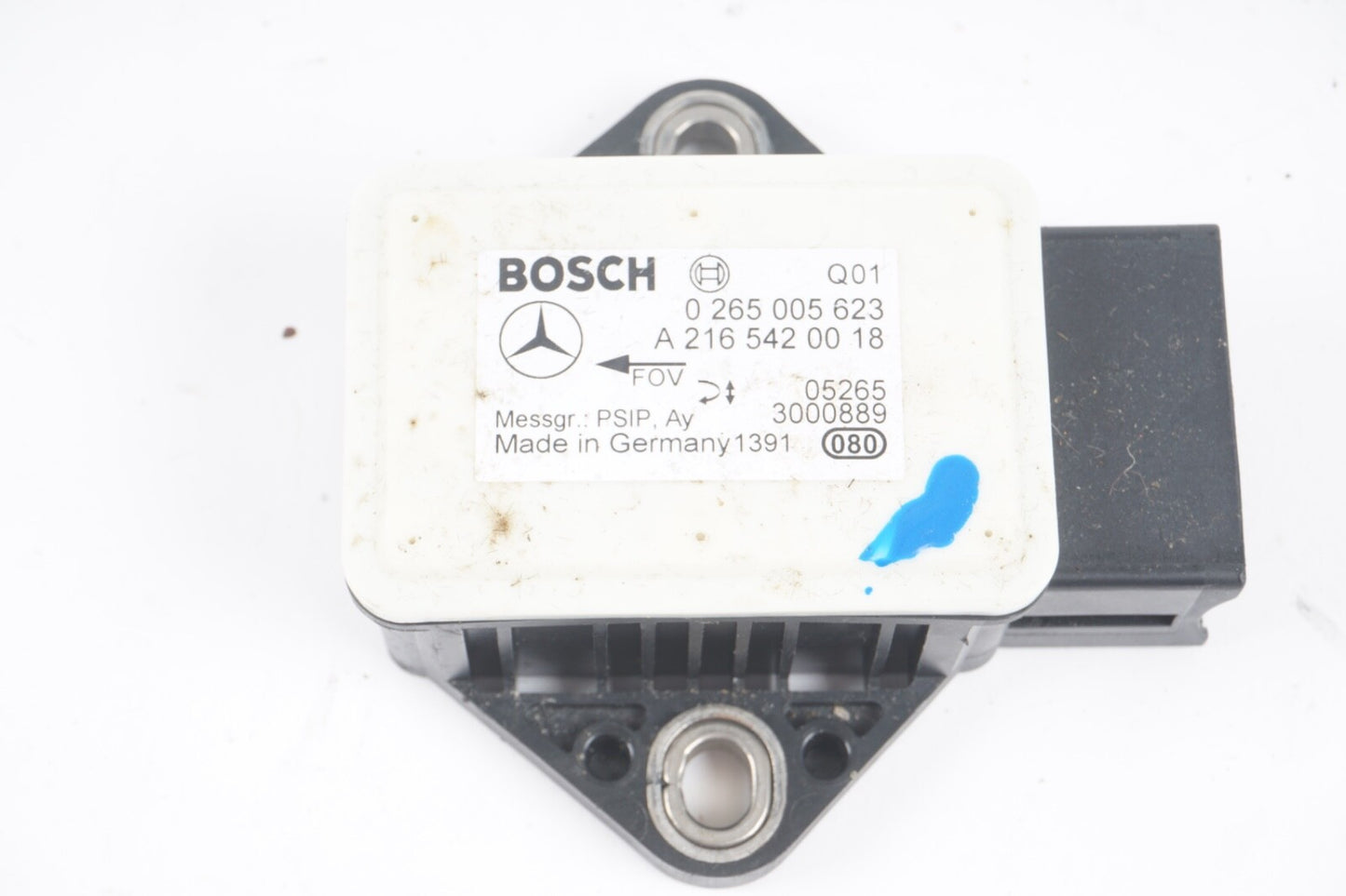03-12 Mercedes R230 SL550 SL55 AMG CLS500 Yaw Turn Rate Acceleration Sensor OEM