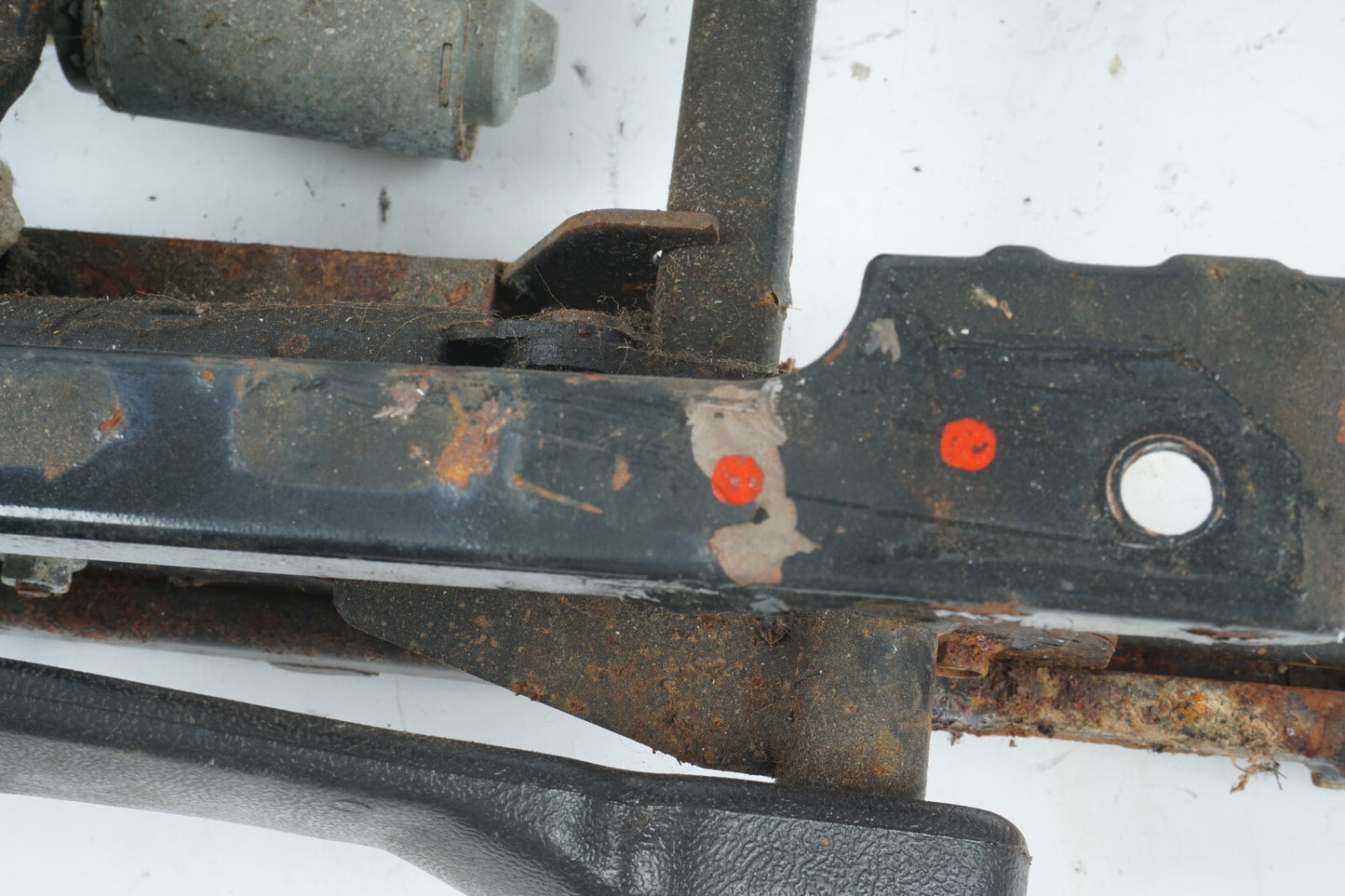1987-1993 Cadillac Allante FRONT RIGHT PASSENGER SEAT TRACK RAIL W/ MOTORS OEM