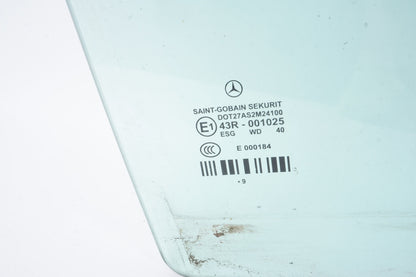 10-16 Mercedes E350 E550 W212 OEM Rear Right Side Door Window Glass