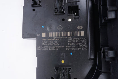 2010-2018 Mercedes-Benz E350 Rear SAM Fuse Box Relay Control 2129001406 OEM