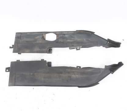 12-17 AUDI A8L A8 FRONT COWL PANEL RAIN TRAY COVER PANEL LEFT & RIGHT OEM