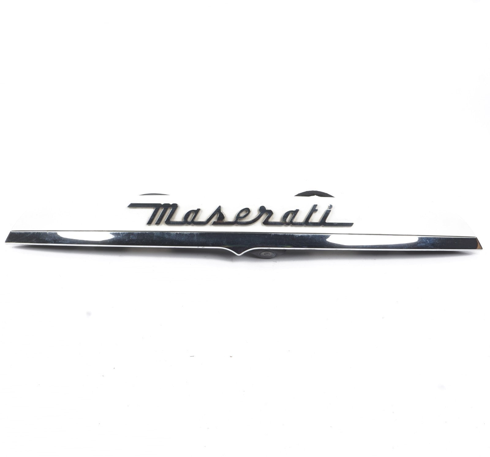 2014 - 2019 Maserati Ghibli Rear Trunk Lid Trim Molding w/ Camera OEM