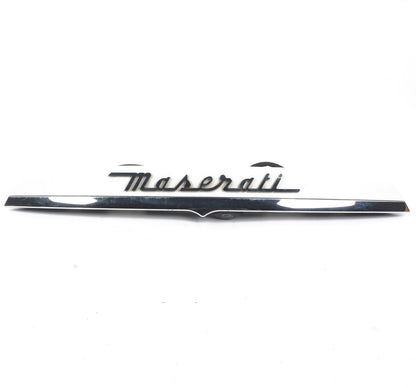 2014 - 2019 Maserati Ghibli Rear Trunk Lid Trim Molding w/ Camera OEM