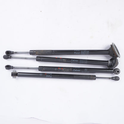 07-13 w221 MERCEDES S550 DOOR HINGE STOPPER SHOCK STRUT LEFT RIGHT SET