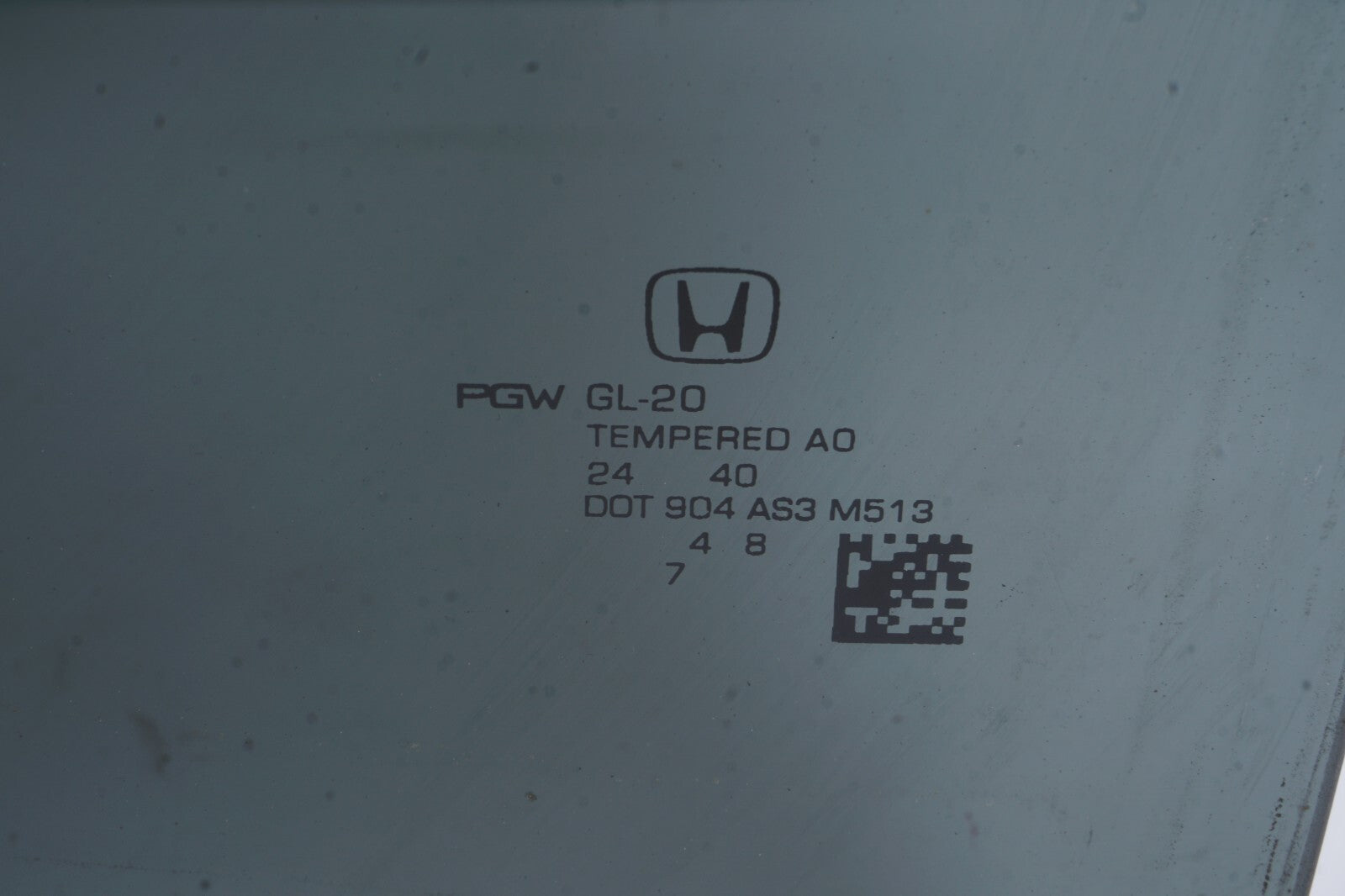 2018 - 2024 Honda Odyssey Rear Left Driver Side Door Window Glass OEM