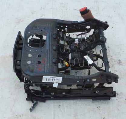 14-17 MASERATI QUATTROPORTE FRONT LEFT DRIVER SEAT TRACK RAIL FRAME OEM