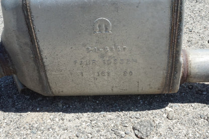 17-22 CHRYSLER PACIFICA ENGINE EXHAUST SYSTEM PIPE MUFFLER OEM