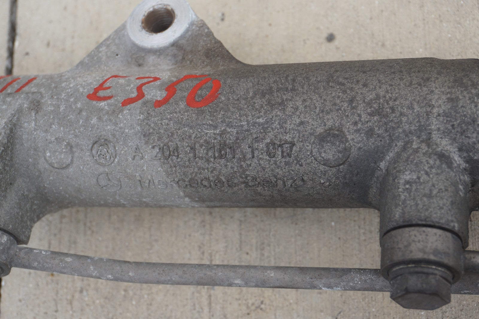 2010 - 2013 Mercedes E550 E350 RWD Power Steering Rack and Pinion OEM