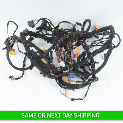 2012 - 2015 AUDI A7 QUATTRO 3.0L DASHBOARD INSTRUMENT PANEL WIRING HARNESS OEM